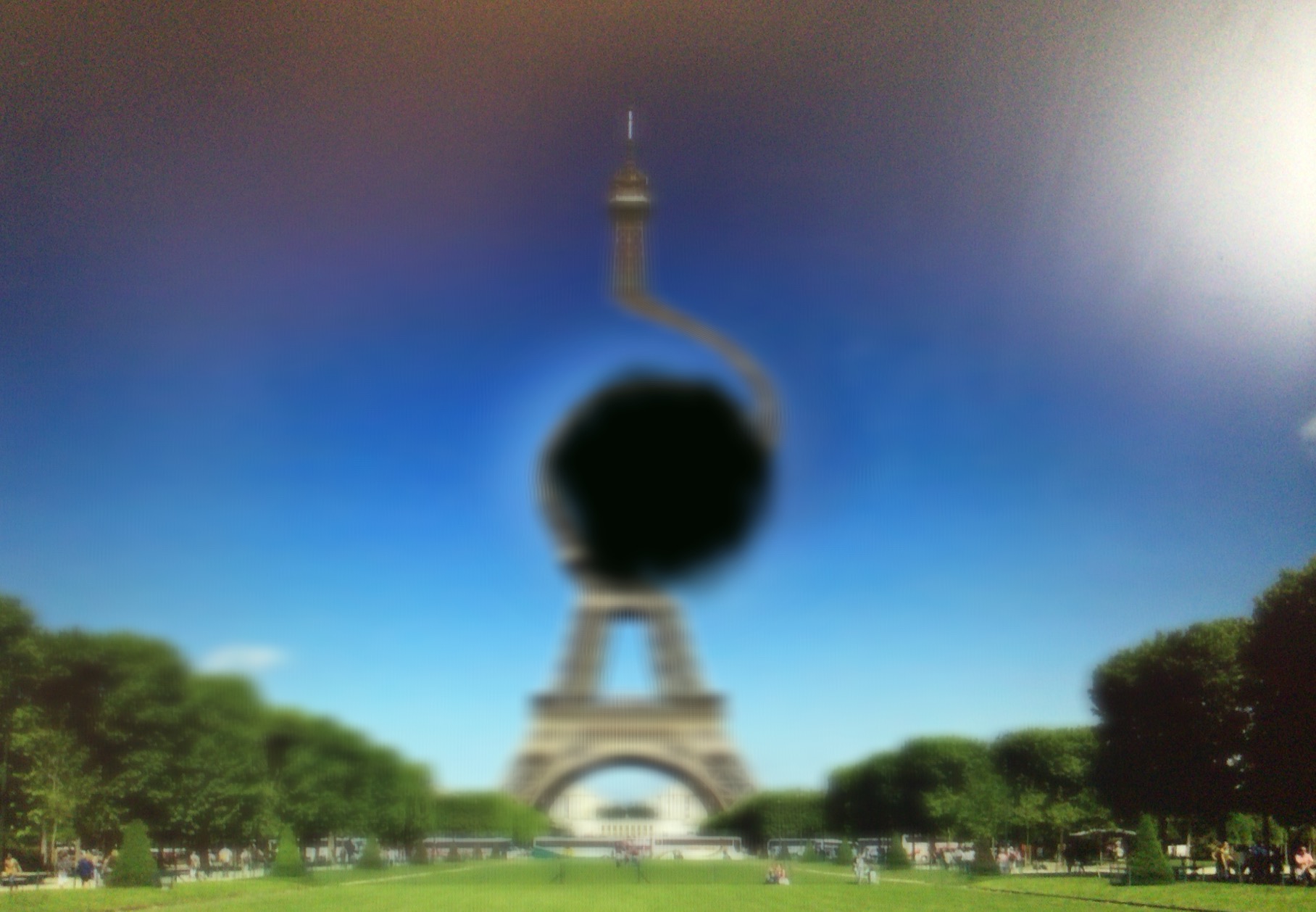 Simulation DMLA Tour Eiffel 
